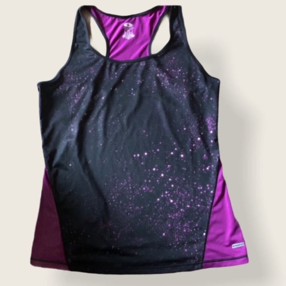 💜 SALE 2/$15 💜  Pink & Black Workout Top...like NEW!!!